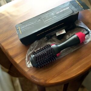 Hot Air Brush Hair Dryer and Styler